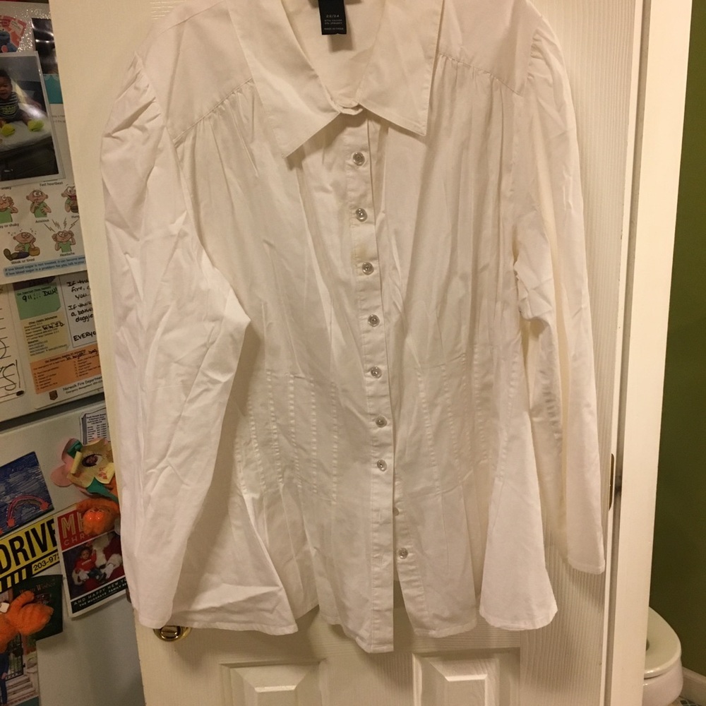 White button down - Picture 2 of 5